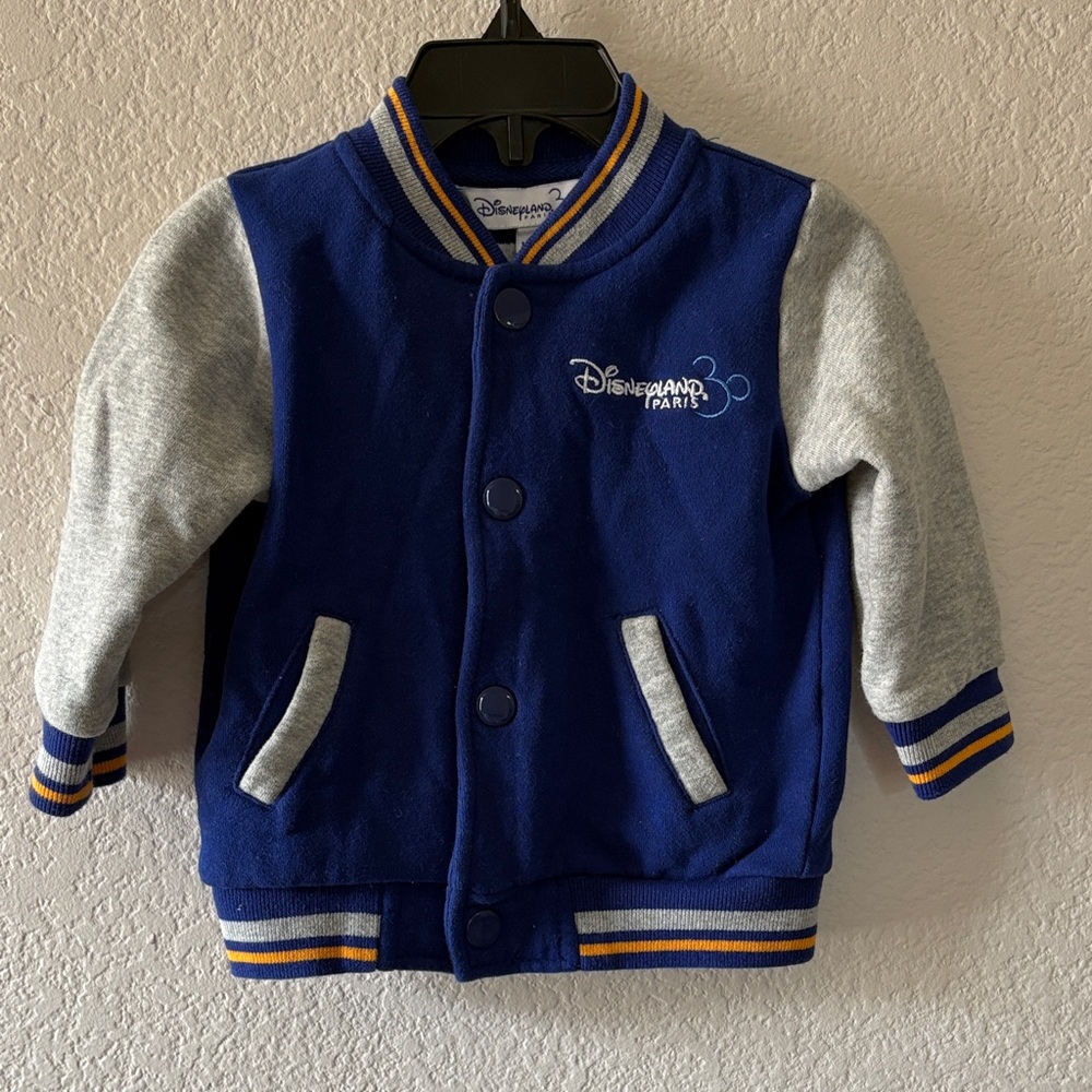 Disney Blue and Gray Kids Jacket
